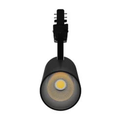 3-Phasen LED Strahler Andromeda – 25–27W Multi-Lumen-Schalter – 4000K Neutralweiß – Schwarz – 170×74 mm