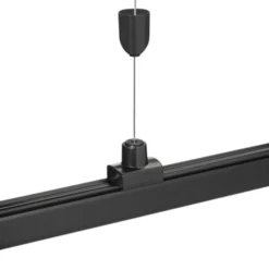 3-Phasen Schienen Zubehör | Aufhängeset Pendel - Stahlseil 3 Meter - Schwarz