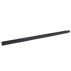 3-Phasen Stromschiene Schwarz | 1 Meter - Aufbau schiene – Universal für Schienenstrahler