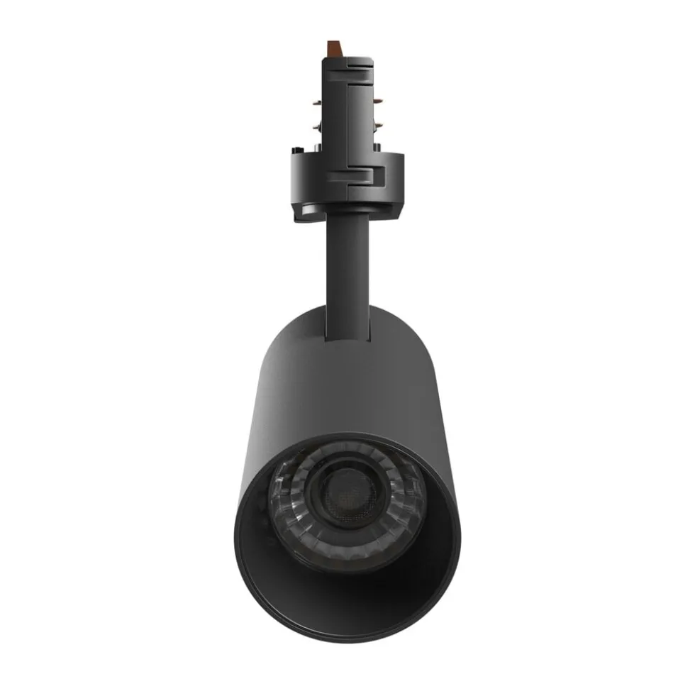 Professioneller 3-Phasen LED-Schienenstrahler Schwarz – 8W (800 lm) | CCT Einstellbar 3000K-6000K | Andromeda Prime