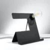 Schreibtischlampe INCLINE Schwarz - 1x E27 Fassung - max. 60W - exkl. LED's