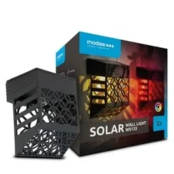 Solar Wandleuchte WS133 RGB + Warmweiß IP44 - 2er Set