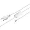 Stromkabel mit Stecker - 1,5 Meter - 2-polig - 230V - mit Ein- und Ausschalter