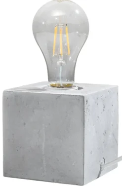 Tischleuchte ARIZ Beton - 1x E27 Fassung - max. 60W - exkl. LED's
