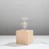 Tischleuchte ARIZ Holz - 1x E27 Fassung - max. 60W - exkl. LED's