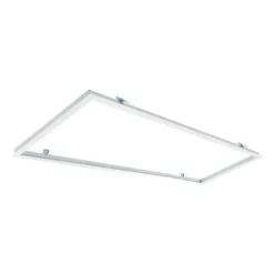 Unterputz Deckenrahmen 120x30cm - Weiß | Ideal für Side- und Backlit LED Panels in Gipsdecken