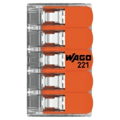 Verbindungsklemme 5-polig 0.14-4 mm² 221-415 - 25 Stück