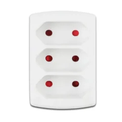 Verteilerstecker 3-fach für 2-polige Stecker - Max. 2300W
