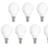 Vorteilspack 10 Stück - E14 LED Lampen - 1W entspricht 10W - 6000K Tageslichtweiß
