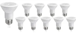 Vorteilspack 10 Stück - E27 LED Lampen - Typ PAR30 - 12W entspricht 90W - 3000K Warmweiß