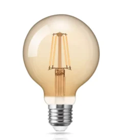 Vorteilspack 10 Stück - E27 LED Lampen - XL GLOBE - dimmbar - 4W entspricht 40W - 2200K extra Warmweiß