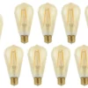 Vorteilspack 10 Stück - E27 LED Lampen hoch - 2W entspricht 25W - 2500K extra Warmweiß