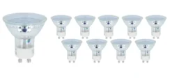 Vorteilspack 10 Stück - GU10 LED Spots - 3W entspricht 27W - Lichtfarbe optional