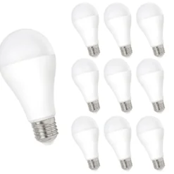 Vorteilspack 10 Stück - LED Lamp - E27 Sockel - 10W entspricht 63W - 4000K Neutralweiß