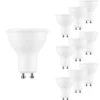 Vorteilspack 10x LED Spot GU10 dimmbar - 6W entspricht 50W - 2700K Warmweiß