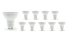 Vorteilspack 10 x LED-Spot - GU10 Fassung - 2,8W entspricht 25W - Lichtfarbe optional