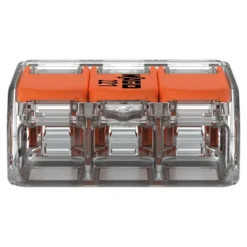 WAGO Verbindungsklemme 3-polig 0.14-4 mm² - 50 Stück