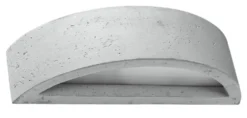 Wandleuchte ATENA Beton 1x E27 Fassung - max. 60W - exkl. LED's
