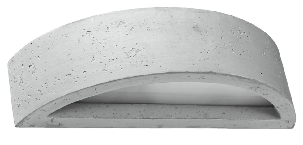 Wandleuchte ATENA Beton 1x E27 Fassung - max. 60W - exkl. LED's