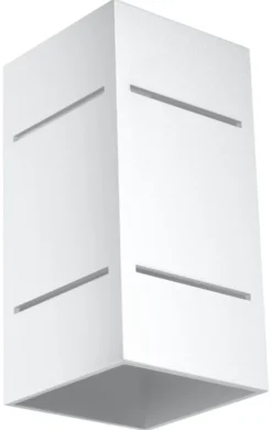 Wandleuchte BLOCCO Weiß - 1x G9 Fassung - max. 40W - exkl. LED's
