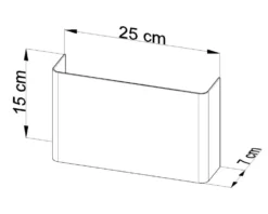 Wandleuchte COPERTURA - 2x G9 Fassung - max. 2x40W - exkl. LED's
