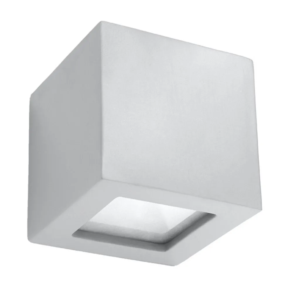 Wandleuchte Keramik LEO Grau - 1x E27 Fassung - max. 60W - exkl. LED's