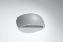 Wandleuchte Keramik PONTIUS Grau - 1x G9 Fassung - max 40W - exkl. LED's