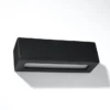 Wandleuchte Keramik VEGA Schwarz - 1x E27 Fassung - max. 60W - exkl. LED's