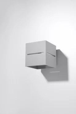 Wandleuchte LOBO Grau - 1x G9 Fassung - max. 40W - exkl. LED's