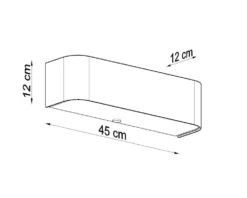 Wandleuchte LOKKO Weiß - 2x E27 Fassung - max. 2x60W - exkl. LED's
