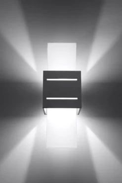 Wandleuchte LORETO Grau - 1x G9 Fassung - max. 40W - exkl. LED's
