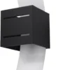 Wandleuchte LORETO Schwarz - 1x G9 Fassung - max. 40W - exkl. LED's