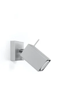 Wandleuchte MERIDA 1 Grau - 1x GU10 Fassung - max. 40W - exkl. LED's