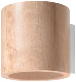 Wandleuchte ORBIS Natur Holz - 1x G9 Fassung - max. 40W - exkl. LED's
