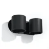 Wandleuchte ORBIS 2 Schwarz - 2x GU10 Fassung - max. 2x40W - exkl. LED's