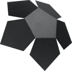 Wandleuchte PENTA Schwarz - 2x G9 Fassung - max. 2x40W - exkl. LED's