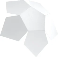 Wandleuchte PENTA Weiß - 2x G9 Fassung - max. 2x40W - exkl. LED's