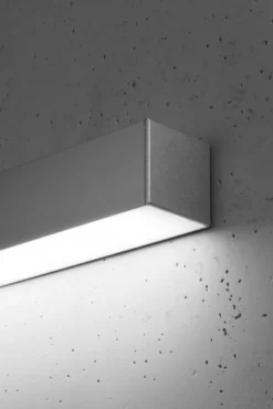 Wandleuchte PINNE 150 Grau - 39W - 7200Lm - 4000K Neutralweiß