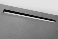 Wandleuchte PINNE 150 Schwarz - 39W - 7200Lm - 3000K Warmweiß