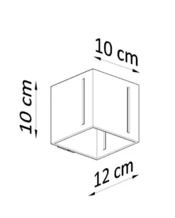 Wandleuchte PIXAR Grau - 1x G9 Fassung - max. 40W - exkl. LED's