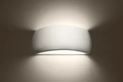 Wandleuchte PONTIUS Weiß Hochglanz lackiert - 1x G9 Fassung - max. 40W - exkl. LED's