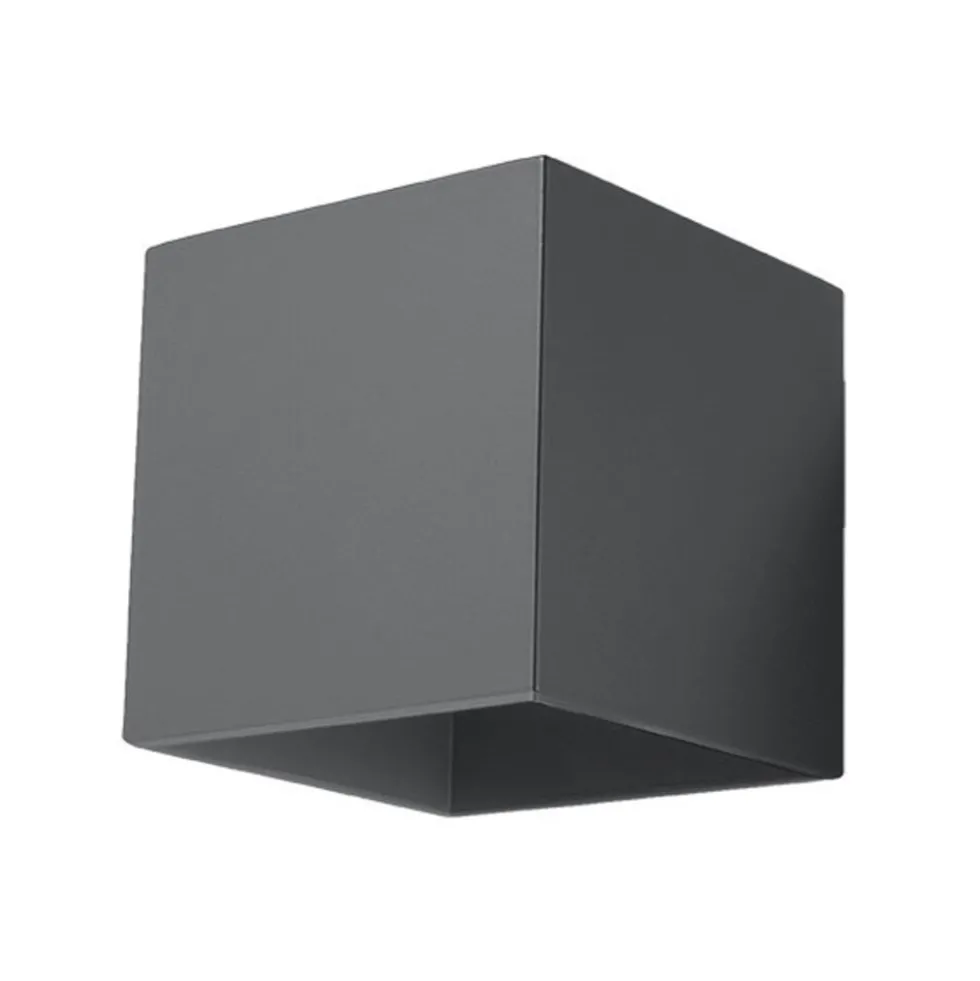 Wandleuchte QUAD 1 Anthrazit - 1x G9 Fassung - max. 40W - exkl. LED's