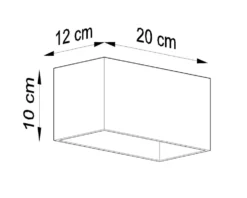 Wandleuchte QUAD MAXI Weiß - 2x GU10 Fassung - max. 2x40W - exkl. LED's