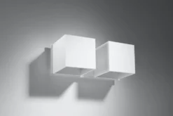 Wandleuchte QUAD 2 Weiß - 2x GU10 Fassung - max. 2x40W - exkl. LED's
