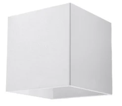Wandleuchte QUAD 1 Weiß - 1x GU10 Fassung - max. 40W - exkl. LED's