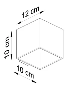 Wandleuchte RICO - 1x G9 Fassung - max. 40W - exkl. LED's