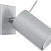 Wandleuchte RING 1 Grau - 1x GU10 Fassung - max. 40W - exkl. LED's