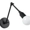 Wandleuchte STARK Schwarz - 1x E27 Fassung - max. 60W - exkl. LED's