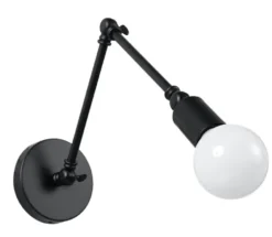 Wandleuchte STARK Schwarz - 1x E27 Fassung - max. 60W - exkl. LED's