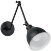 Wandleuchte STARK SHADE Schwarz - 1x E27 Fassung - max. 60W - exkl. LED's